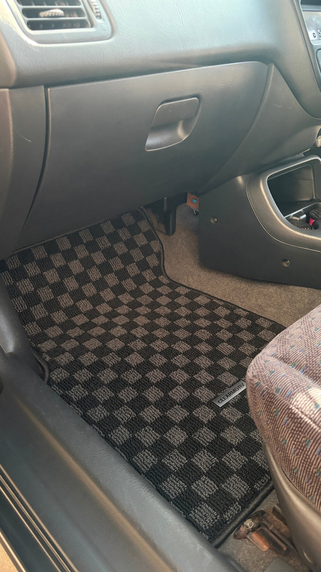 Honda Civic EK / Civic EG Premium Checker Floor Mats