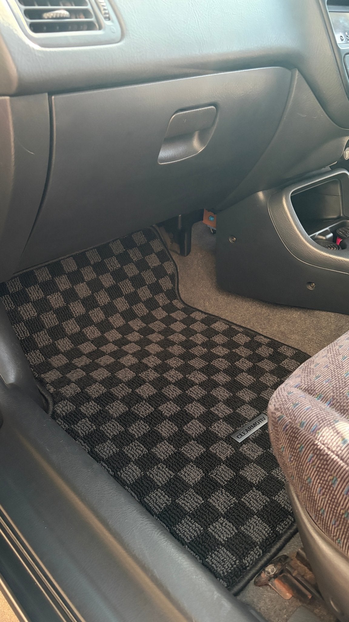 Honda Civic EK / Civic EG Premium Checker Floor Mats