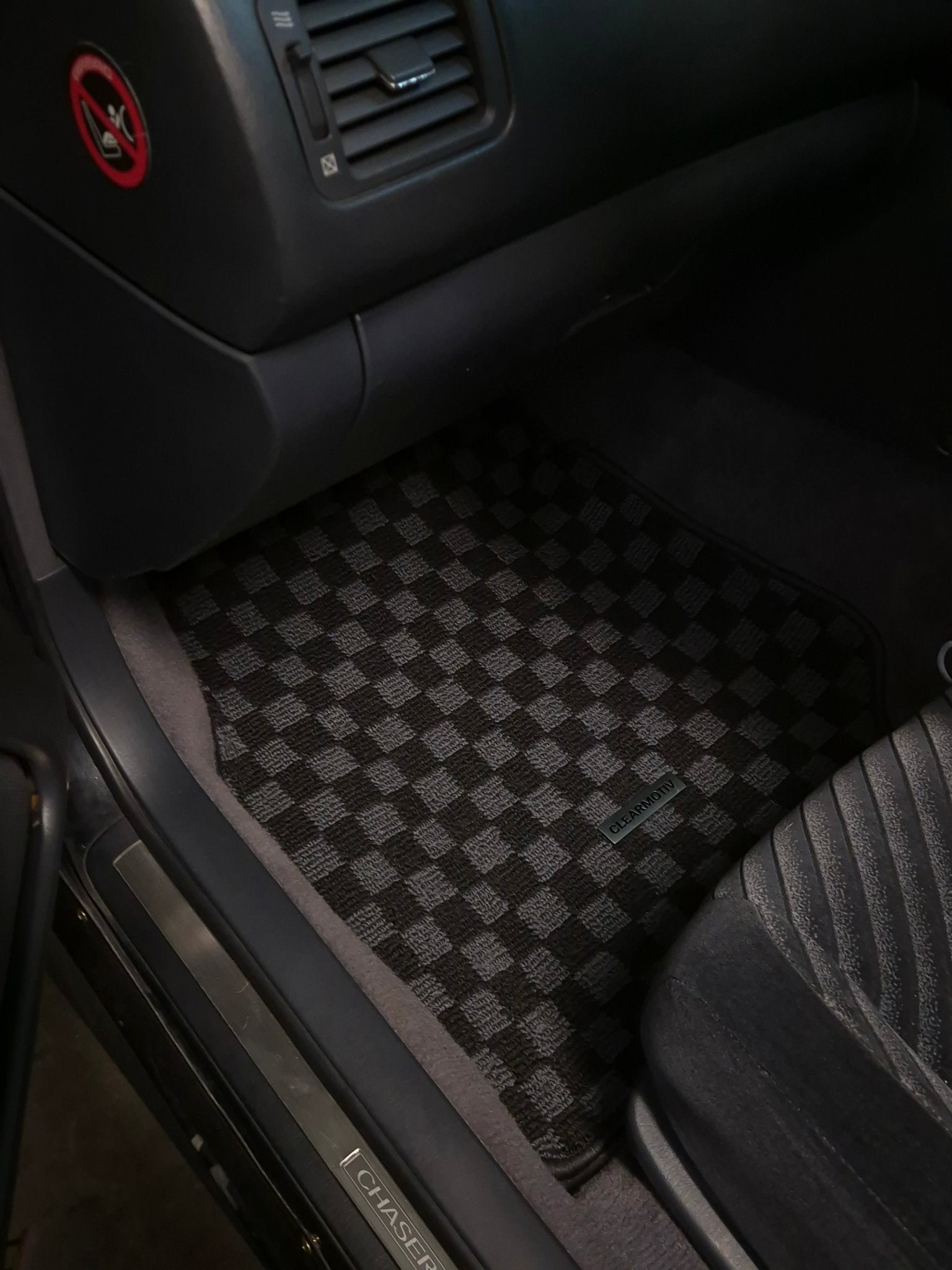 Toyota Chaser JZX100 Premium Checker Floor Mats