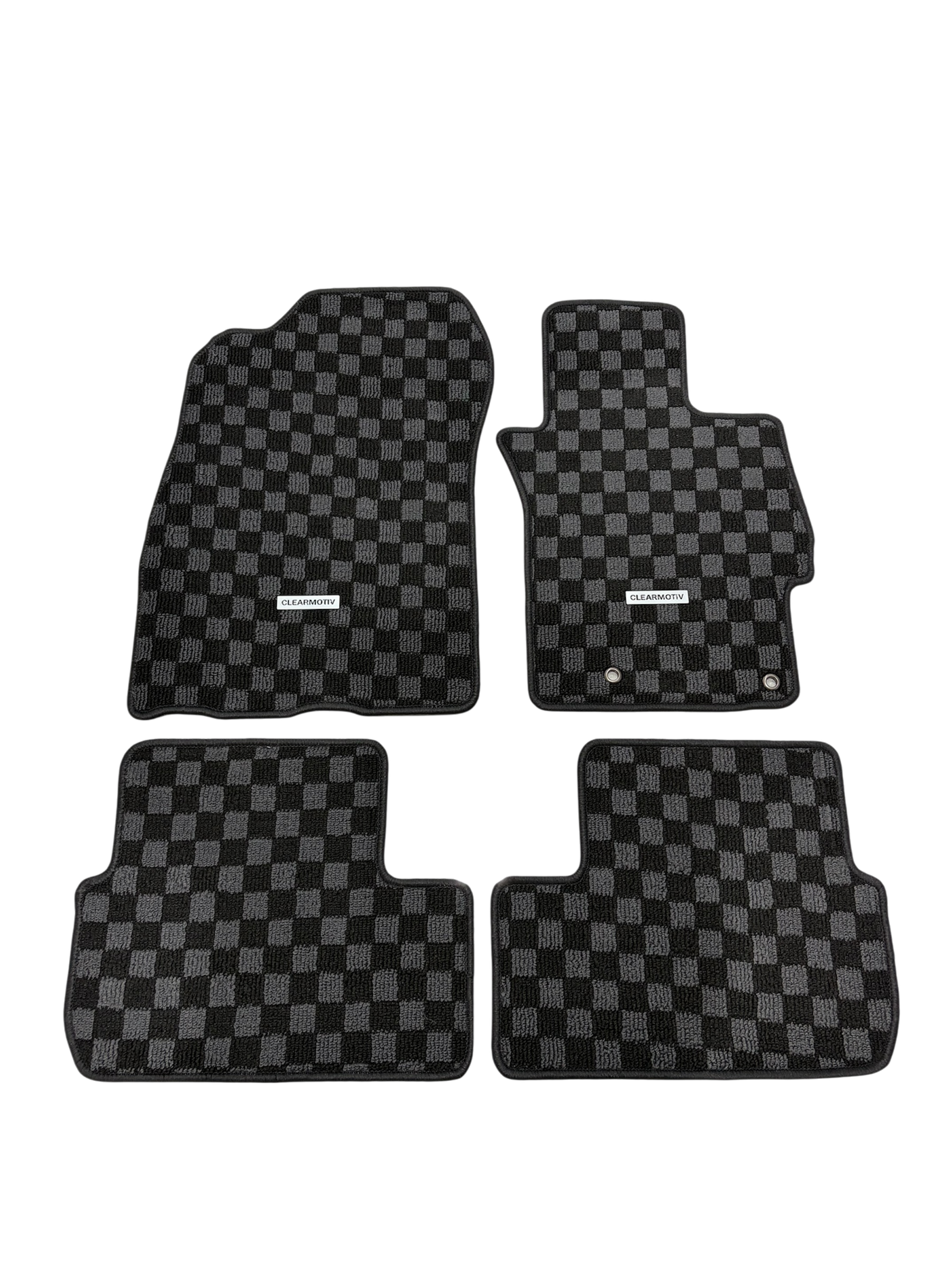 Mitsubishi CJ Lancer / Evolution X Premium Checker Floor Mats