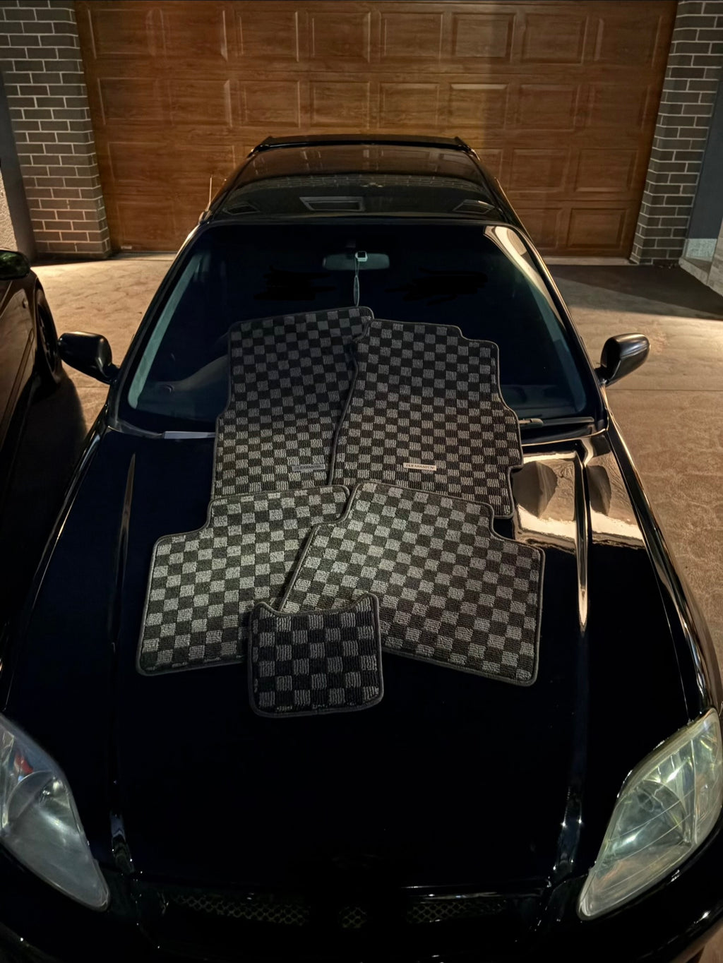 Honda Civic EK / Civic EG Premium Checker Floor Mats