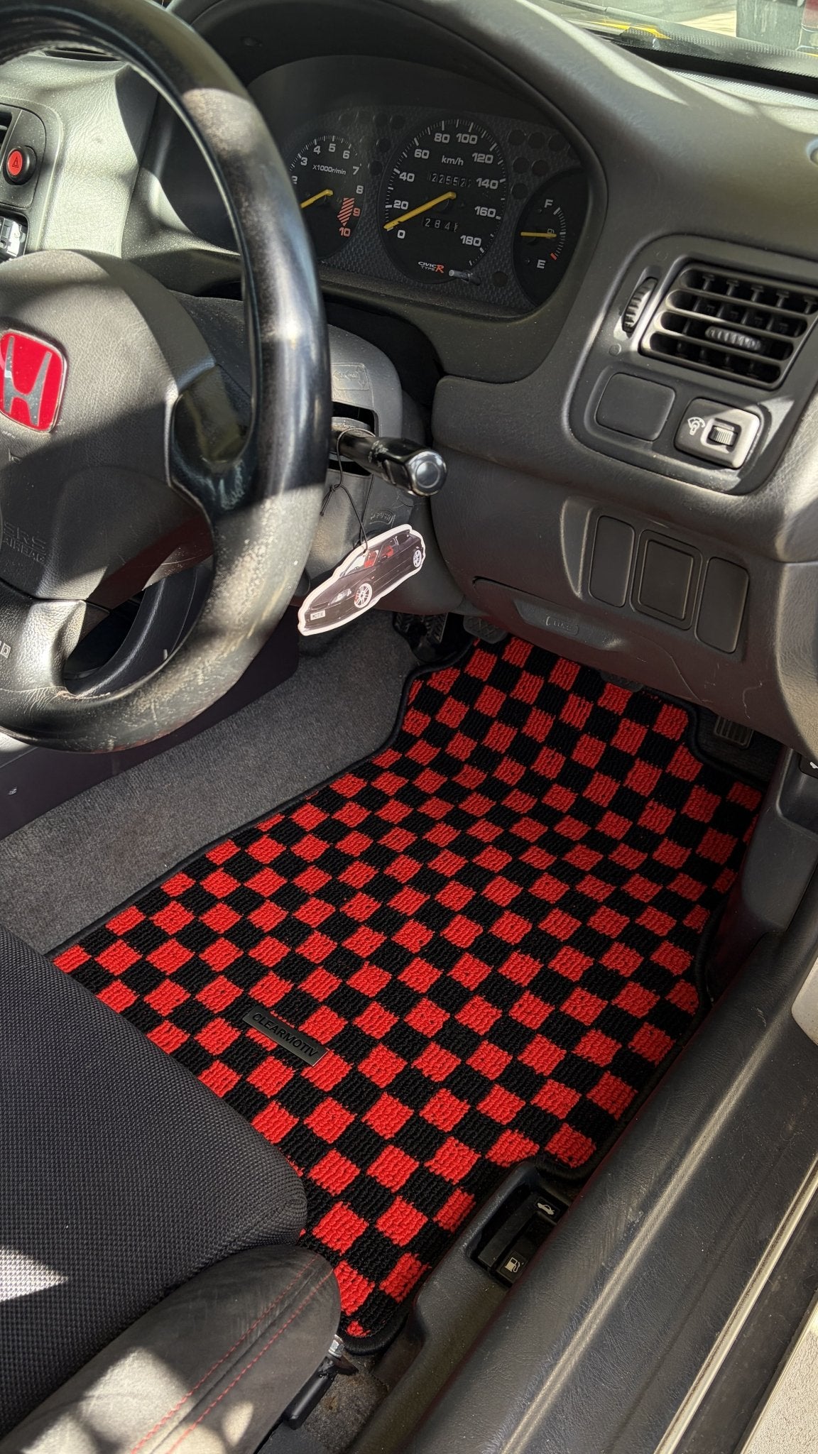 Honda Civic EK / Civic EG Premium Checker Floor Mats
