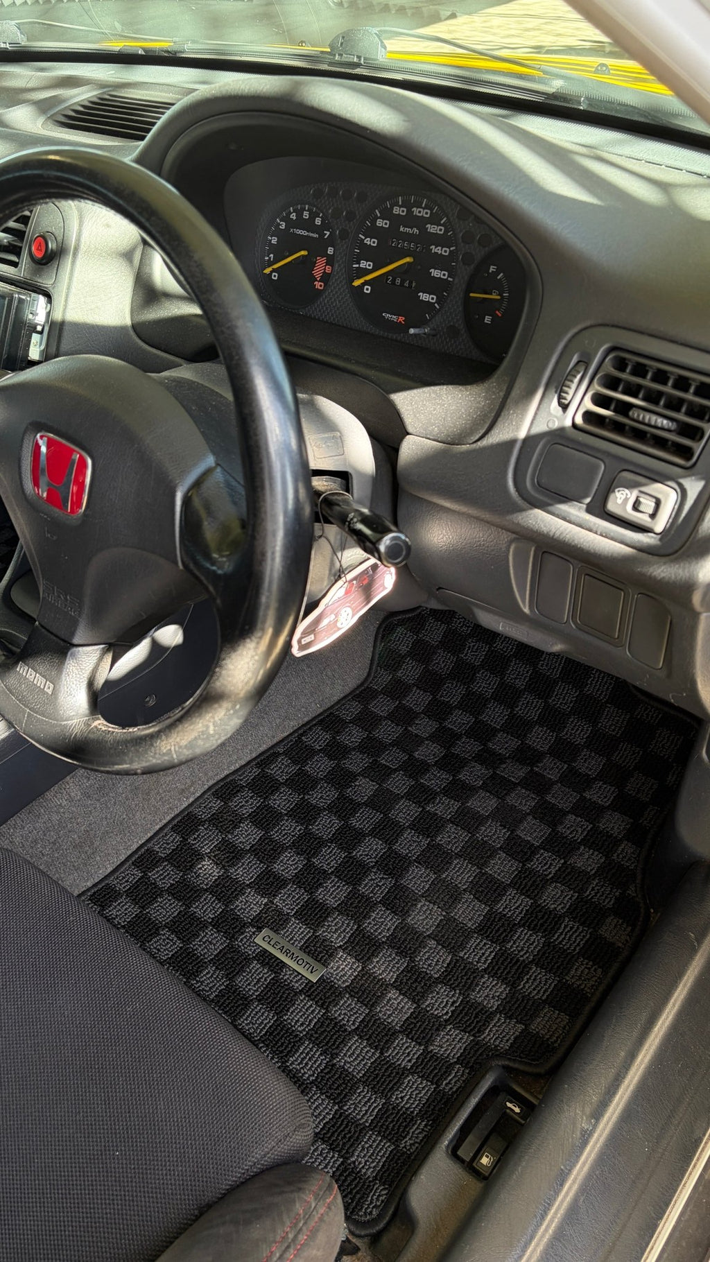 Honda Civic EK / Civic EG Premium Checker Floor Mats